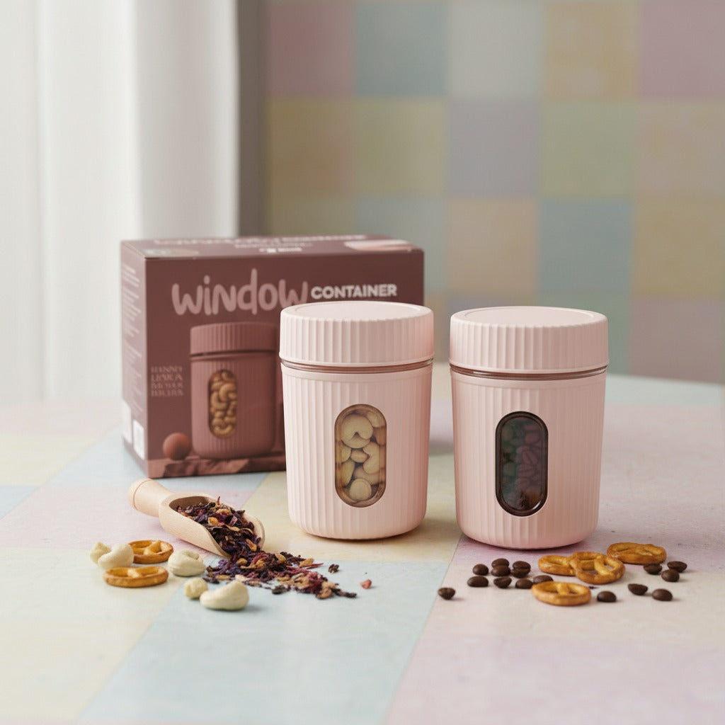 Window Container Set - Kitchen Storage Organizers